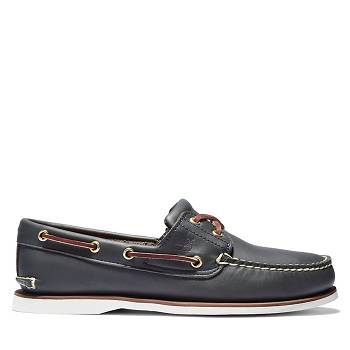 Timberland 2-Eye - Tmavomodre Slip On Panske, T0002SK